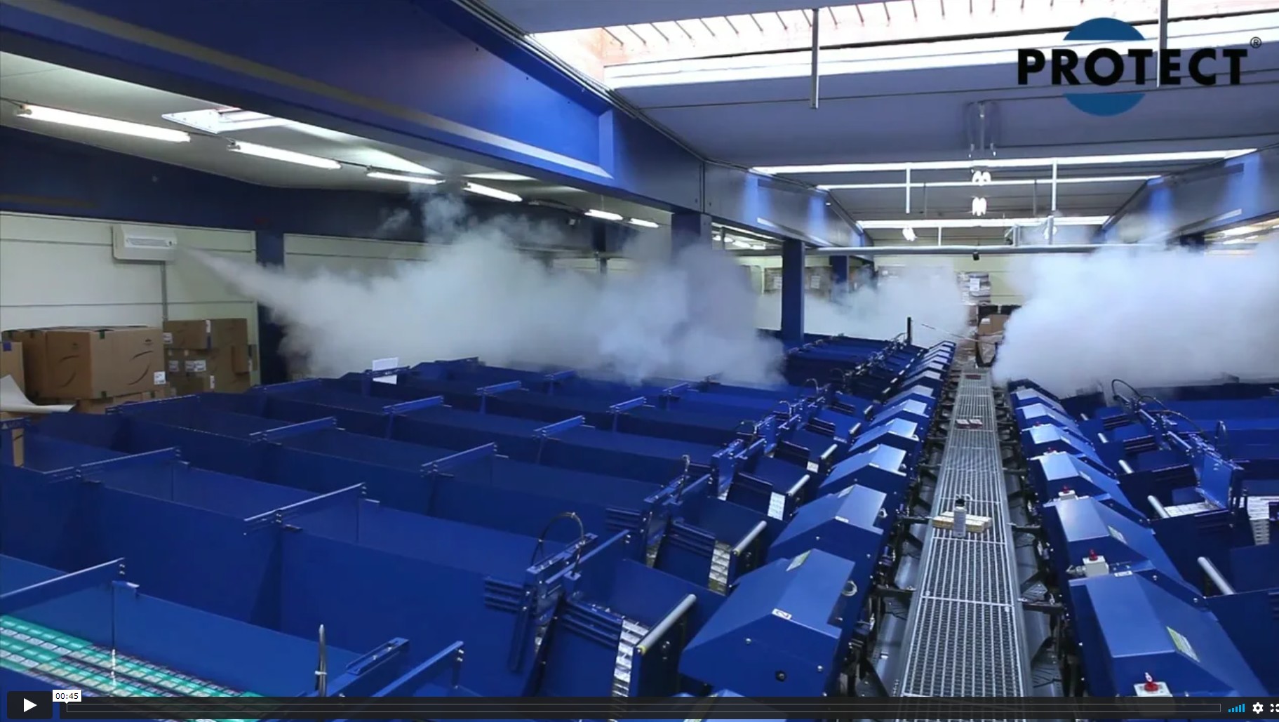 Tågesikring af lagerhal fra VIP Security & Services A/S